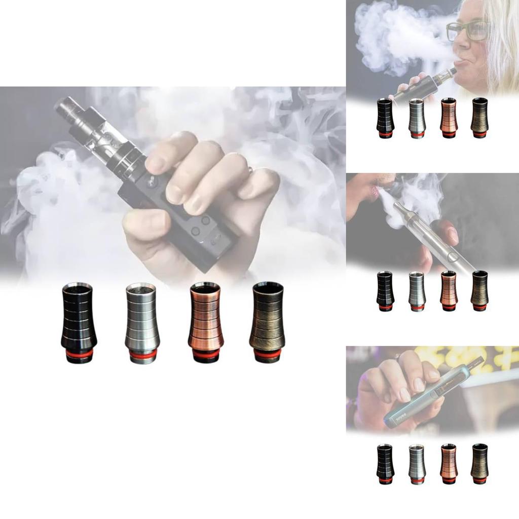 Stainless Steel Drip Tip With Resin Honeycomb Style For Enthusiasts