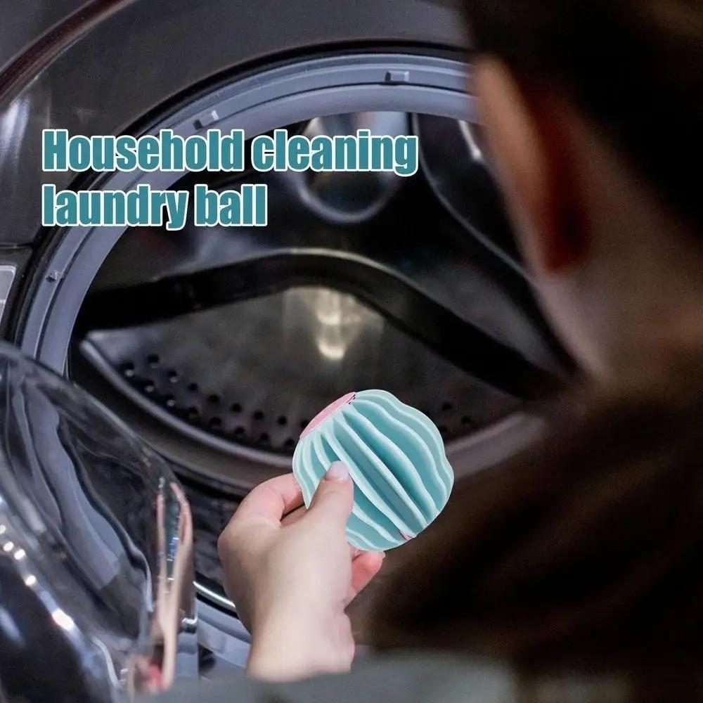 Reusable Silicone Laundry Balls Clothes Anti Color Mixing Decontamination Washing Machine Cleaning Ball