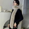 Double-sided Fluffy Lengthened Thickened Scarf Shawl Scarf High-end New Warm Imitation Fox Women's Scarf