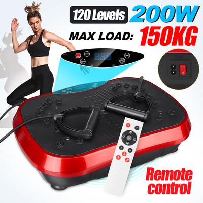 220V/110V 150KG/330lb אימון כושר מכשיר רטט רזה מכשיר גוף מאמן צלחת פלטפורמה מעצב כושר מאמן כושר