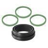4PCS Tube Turbo Intercooler Turbocharger Seal O-Ring Gasket Kit For BMW 1 3 5 7 For X3 X5 X6 11617790547