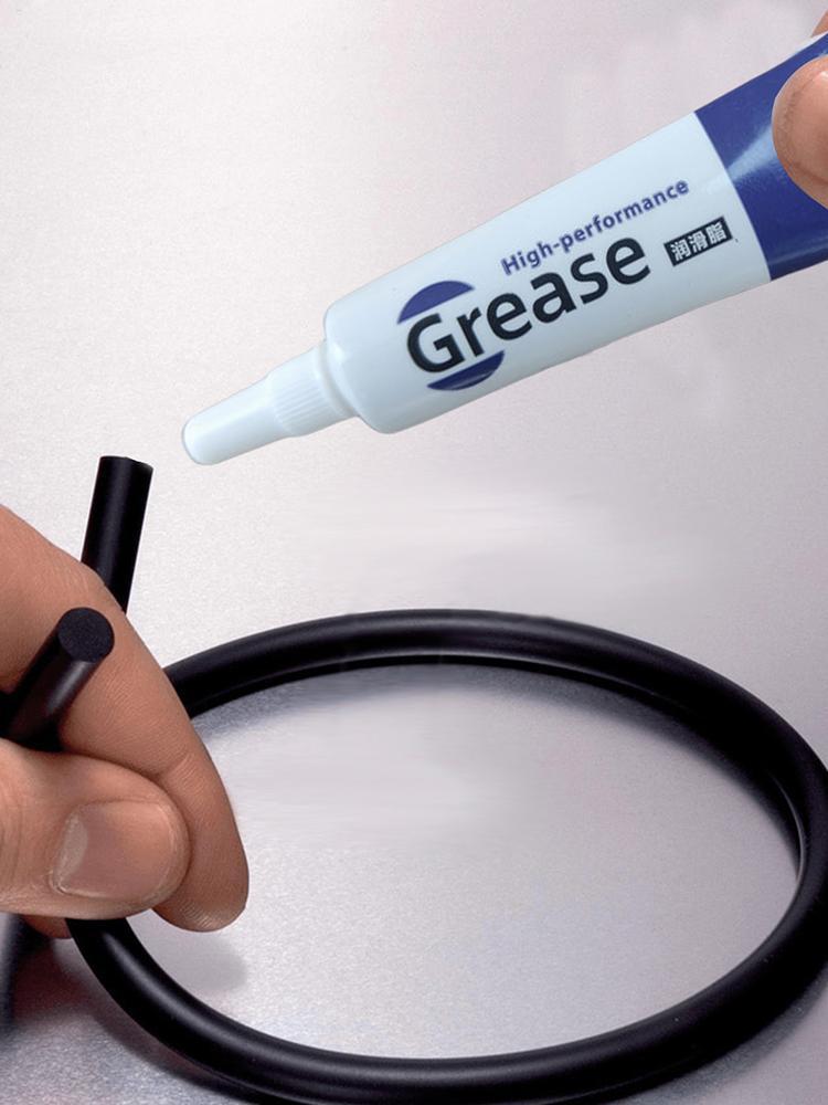 10pcs Silicone Grease Lubricant Waterproof Plumbers Grease Silicone Grease Diving Lube Clear Machine Lube Prevent Valves