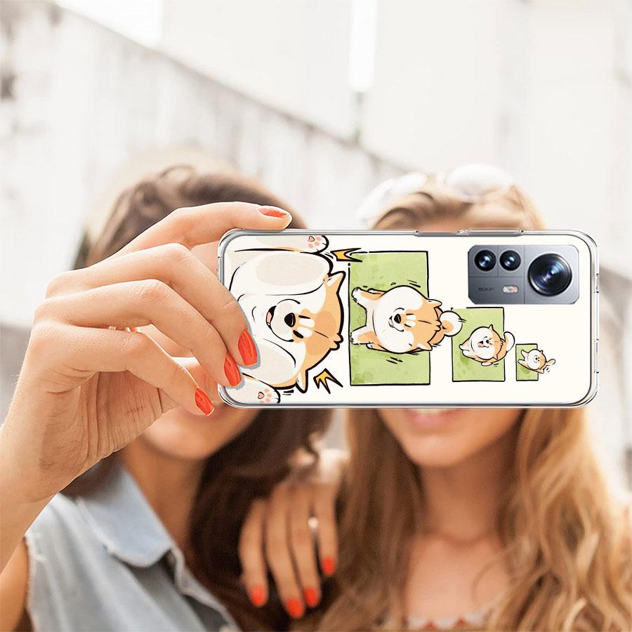 Animal Shiba Inu Dog Phone Case For Xiaomi Poco X3 NFC X4 GT M3 M4 M5 M5S X7 X6 X5 F6 Pro F5 F4 Mi F3 F2 Cover TPU Capa Coque Cl