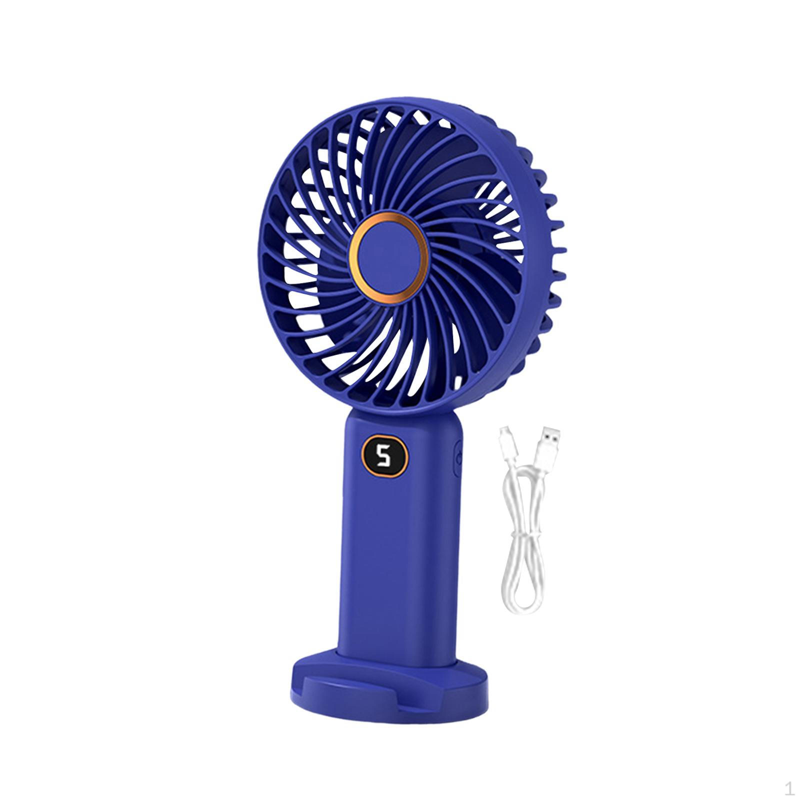 Compact Handheld Fan with Customizable for Cooling