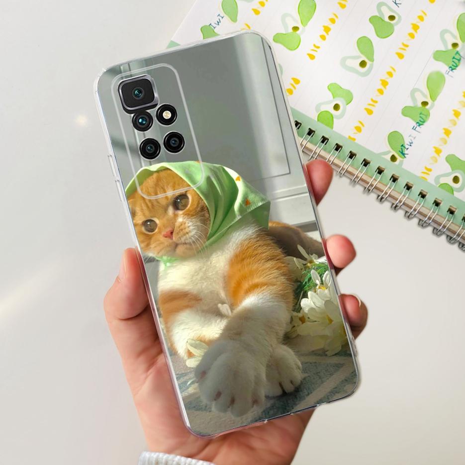 For Xiaomi Redmi 10 Case Cute Fashion Painted Cover Soft Silicone Shell For Redmi 10 Prime Redmi10 2022 Phone Cases 6.5'' Bumper