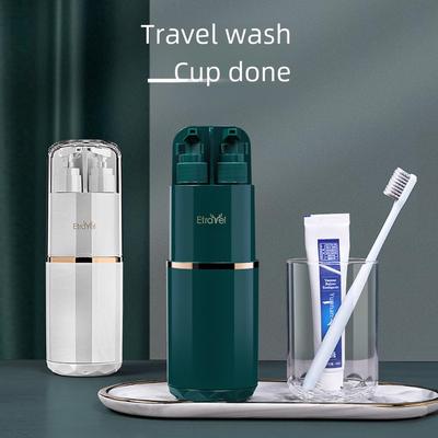 Hayan/Haiying Portable 8-in-1 Travel Wash Cup & Toiletry Storage Bag
