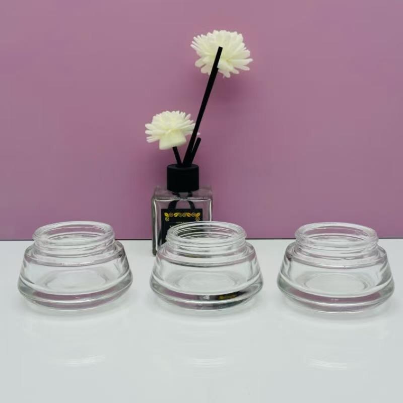 50g Red Lid Face & Eye Cream Jar for Skincare and Moisturizing Essence