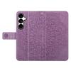 For Samsung Galaxy M36 5G Leather Case with Card Slots Mandala Pattern Phone Cover Stand
