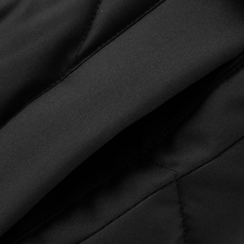 Fashion Winter Women's Long Warm Vest Hooded Thick Sleeveless Jackets Woman Coat With Belt