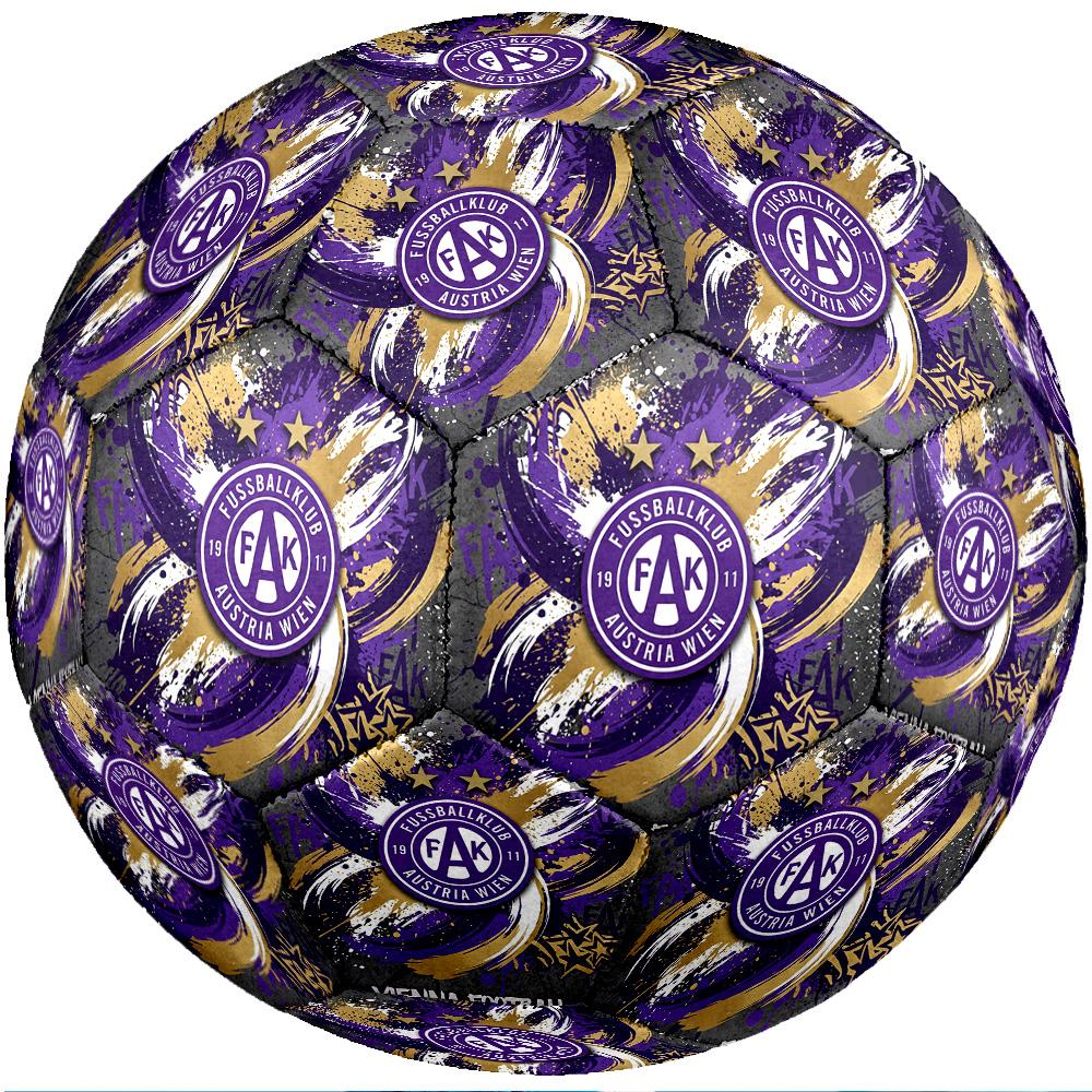Austria Wien FC Size 5 Standard Football Durable Training Match Soccer Ball for Adult Outdoor Sports