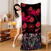 Anime N-Narutos Microfiber Printed Beach Towel Mountain Climbing Yoga Beach Swimming Running Absorbent Soft Towel