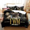 Rap YoungBoy Never Broke Again Beding Set Single Twin Print With Pilowcase Bed Soft Duvet Cover Single Double Quen Super King-Sized Dimensionsd