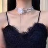 2025 High-End Gothic Punk Necklace: Y2K Dark Style Clavicle Chain for Women
