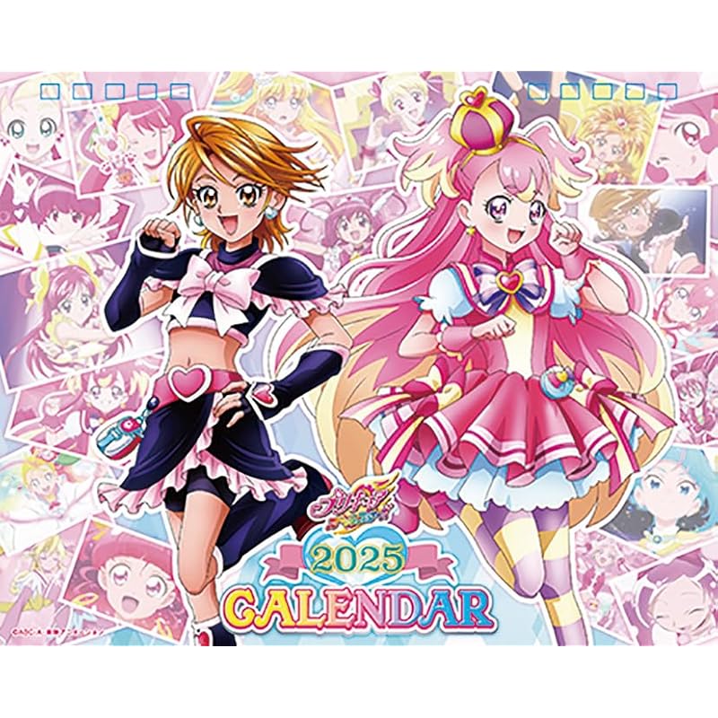 

toei animation 2025 PreCure All Stars настольный календарь CL-018
