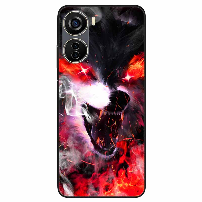 For ZTE Nubia Neo 5G Case Cartoon Painted Soft TPU Silicon Back Cover for ZTE Nubia Neo 5G Phone Cases 6.6'' 8150N Bumper Coque