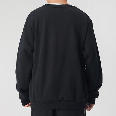 Sweatshirts Men's Black Crew Neck Thickened Regular 587141-01