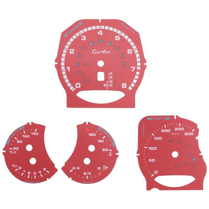 Authentic Gauge Face Dial Facelift For 971 Cayenne Macan 718 Paramera 911 Carrera 991 Dash Cluster Overlay