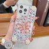 Rhinestone Butterfly Floral Luxury Case for iPhone 13/14 Pro/15/16 Pro