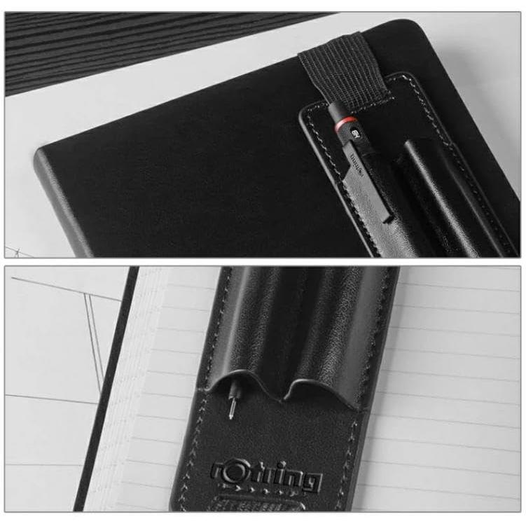 rotring Gift Set: 600 Mechanical Pencil, Pen Pouch, Notebook (Black 611936) - Ideal Writing Kit