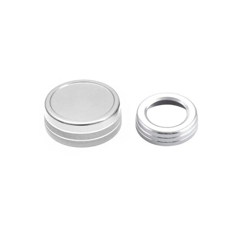 Car Multimedia Knob Button Decoration Multimedia Control Cover Fit For Mercedes Benz AMG A B CLA GLA GLE ML GL C W204 Class