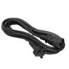 IEC320 C14 Male to C5 Female Power Cable Tension Resistant Waterproof PVC Shell Power Extension Cable 9.8ft