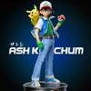 Ash Ketchum Anime Figure 18cm Pvc Gk Statue Model Collectible Doll For Room Desk Decoration Action Figure Toy With Brock Misty