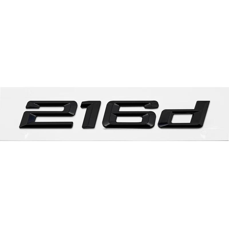 ABS Adesivo Emblema Logo Lettere Baule Posteriore Auto Per BMW Serie 2 216d 218d 220d 225d 228d 230d 235d 240d F22 F23 F45 F46