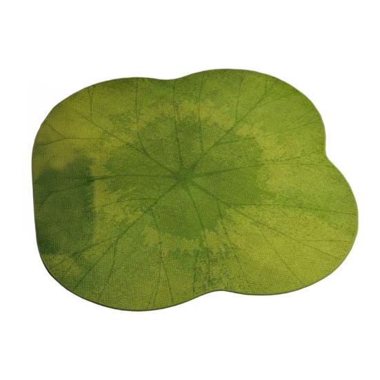 

Floor Mat Non-Slip Backing Floral Design Easy Maintenance Versatile Rug Living Room Bathroom Kitchen Home Decor 60cm G