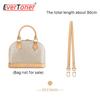 EverToner Leather Strap For L Alma Nano Shell Bag Golden Buckle Replacement Bag Belt Accessories Armpit transform Accessories