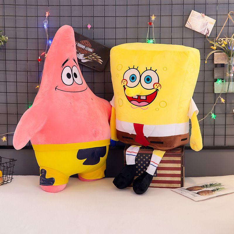 Spongebob Patrick Star Plüschtier Weiche Stoffpuppe Niedliches Kissen Kinder Mädchen Geschenk