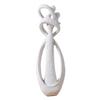 Modern Abstract Couple Statue, Kissing Lover Sculpture, Romantic Resin Hugging Couple Figurine for Living Room, Bedroom, Office Desktop, Bookshelf