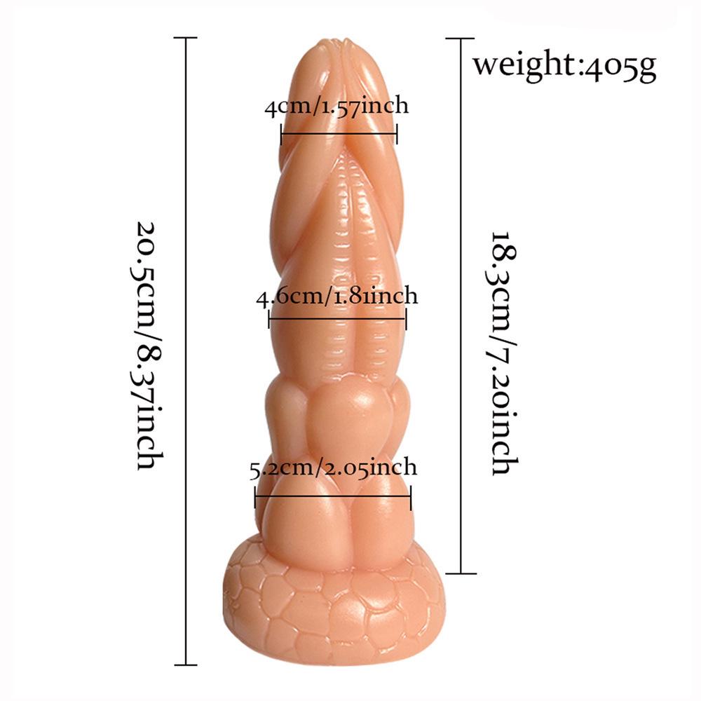 Twisted Threaded Anal Plug for Men & Women Backdoor Expansion & Stimulation Climax Toy