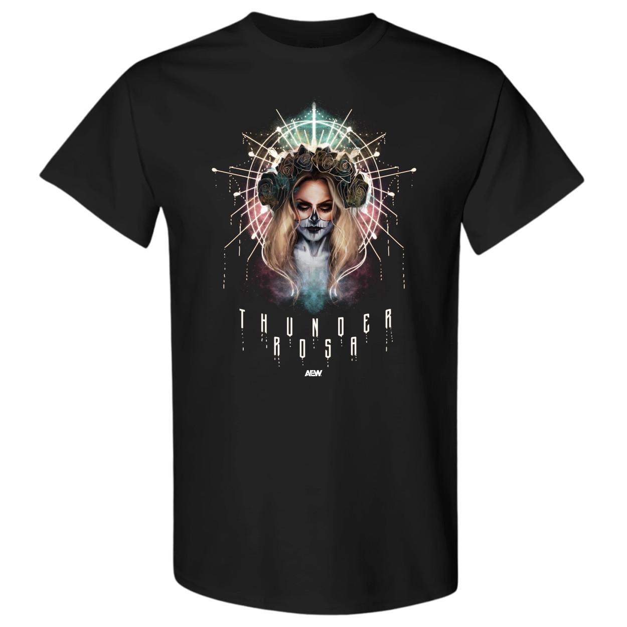 THUNDER ROSA - FORECAST AEW Official T-Shirt S разноцветный