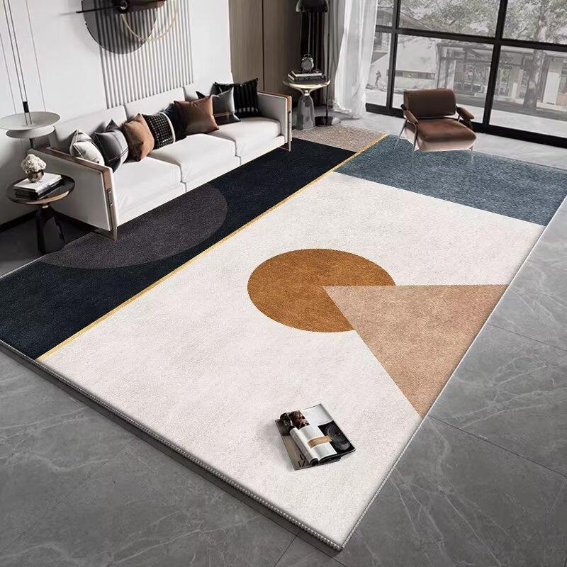 Geometric CARPET FOR LIVE ROOM Washable Bedroom Carpets Decoration Home Modern Non-slip  Rug Soft Cloakroom Coffee Tables Mat