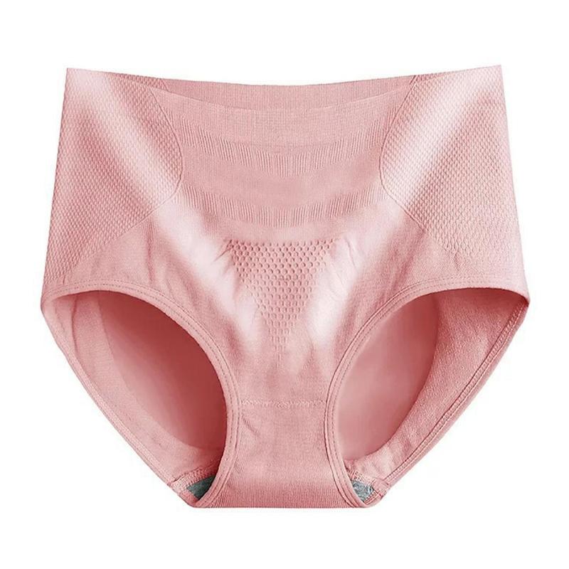 

High Waisted Tummy Control Panties For Women Postpartum Body Shaping Antibacterial Pure Cotton Crotch Underwear as the picture