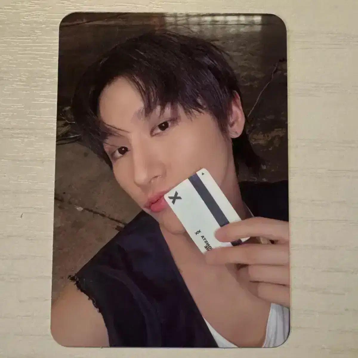 

Monsta X Broadcast Parking Ticket Photocard I.m