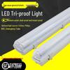 LED T8 Fluorescent Lamp Bracket: Waterproof, Dustproof, Insect-Proof, Explosion-Proof, 1.2-Meter, with Cover and Single/Double Tube Options.