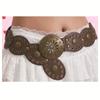 Western Cowboy Waist Strap Personality Round Trouser Dress Belts Fashion Wide Belt  For Women