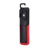 Portable USB Rechargeable LED COB Working Lamp Light Outdoor Magnet Hook Flashlight(Red)