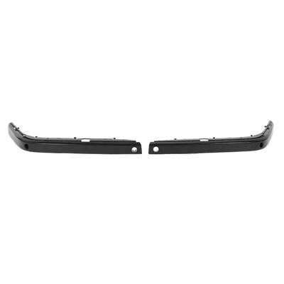 1 Pair Front Bumper Upper Trim 51118170555 Black Front Bumper Molding Strip for 7 Series E38 1995