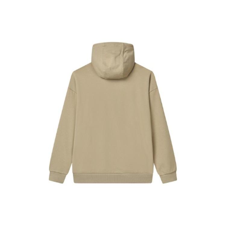 Fila Sweatshirts Unisex Earth Khaki Color Hooded Moderate Other F51U348298F-LK