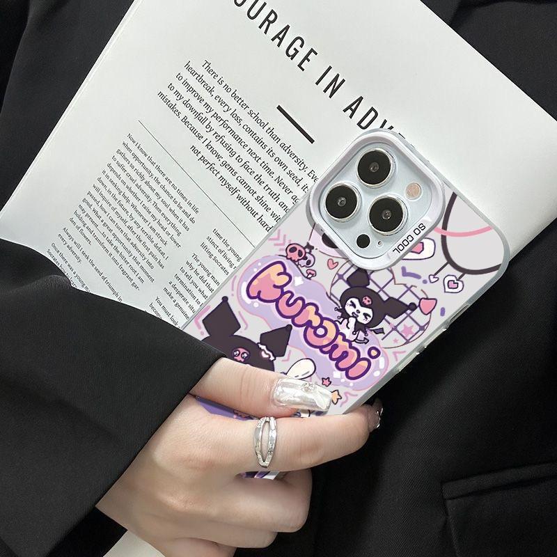 Explosive TEMU/Xiyin/TikTok Sanlio TK cat Hello Kitty for Apple 16 mobile phone case iPhone 15