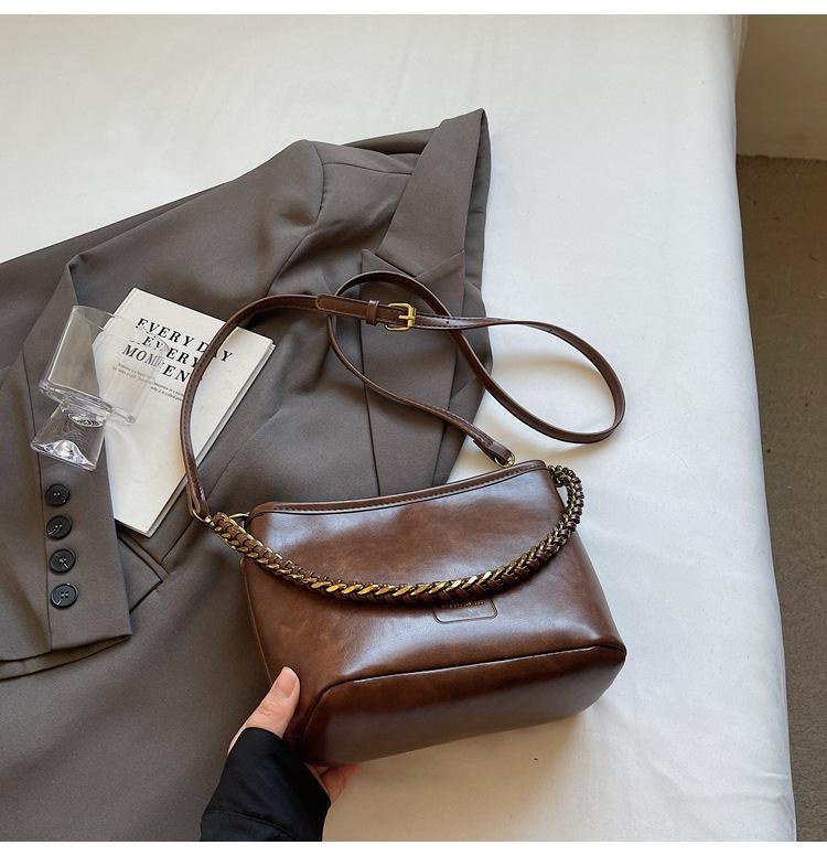 Premium Sense Tragbare Ketten-Tasche Damen 2025 Neu Vielseitige Umhängetasche Nischendesign Schultertasche