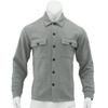 Spring and Autumn Casual Men's Fleece Lapel Top Single-breasted Solid Color Slim-fit Jacket
