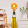 Sunflower Silicone Bottle Stopper, Creative Wine Seal for Home, Reusable Leakproof Cap for Beer Oil Bottle