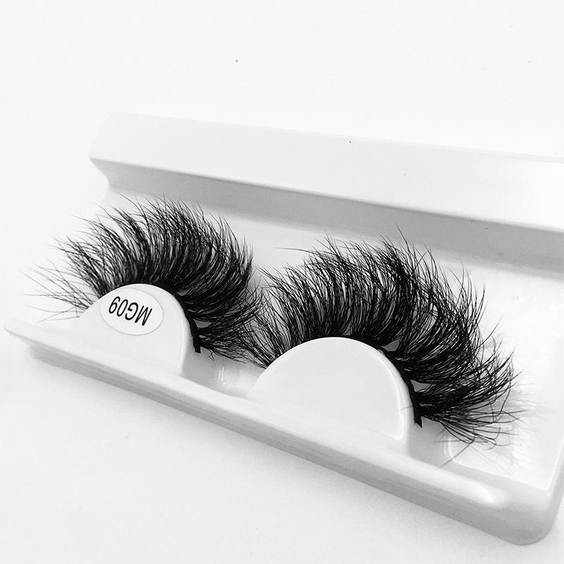 8D False Eyelashes 1 Pair Of Simulated Natural Thick Curled Grafted Eyelashes