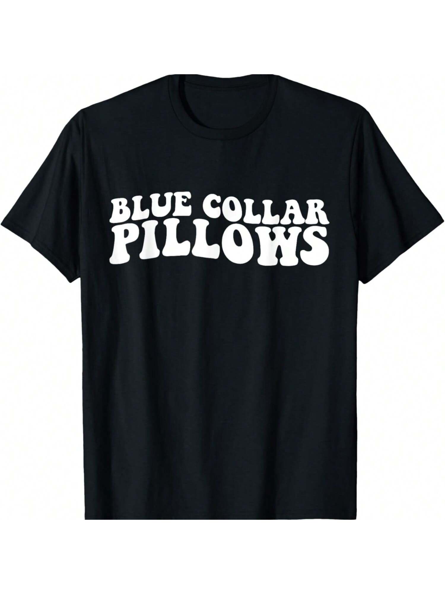 

Blue Collar Pillows Women s Cotton TShirt, Premium Cotton Quality Print, Durable And Longlasting, Casual And Fashionable XXXXXL чёрный