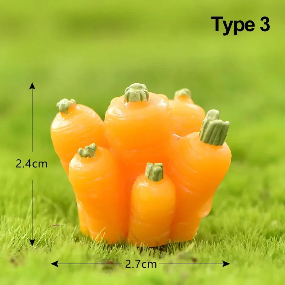 Cute Rabbit Resin Fairy Garden Miniature Figurine Ornament Micro Landscape Home Decoration Action Figure Dollhouse Accessories