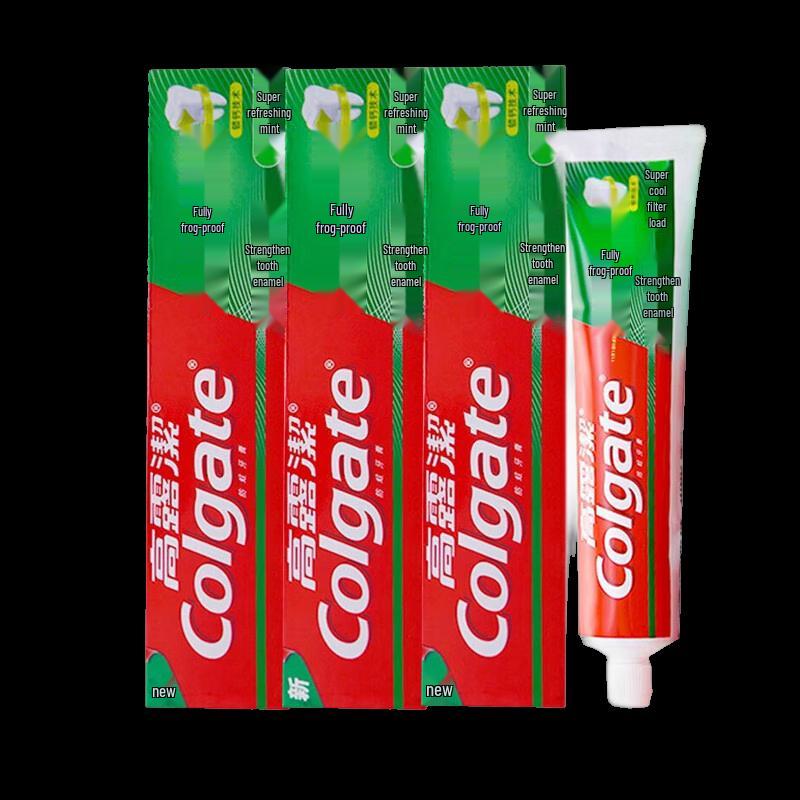 

Colgate Total Cavity Protection Fresh Mint Toothpaste (3x250g)