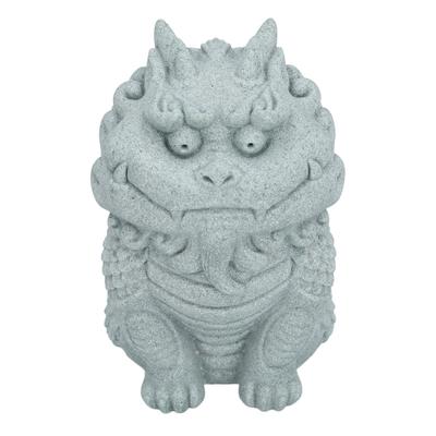Stone Kylin Ornament Blue Sandstone Decorative Tea Pet Ornament for Fish Tank Tabletop Home Decor